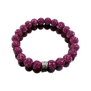 Fuschia Sparkle Bracelet